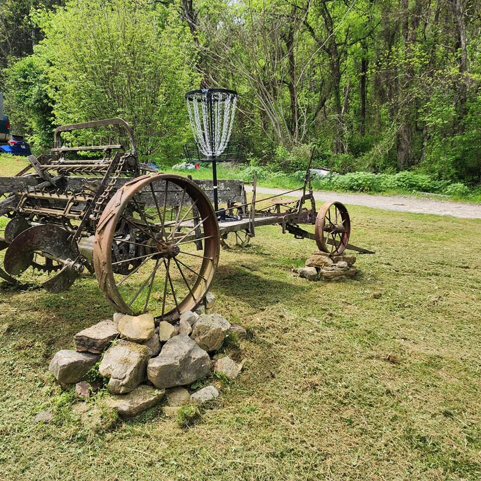 A view of Thorn Hill National Disc Golf Park